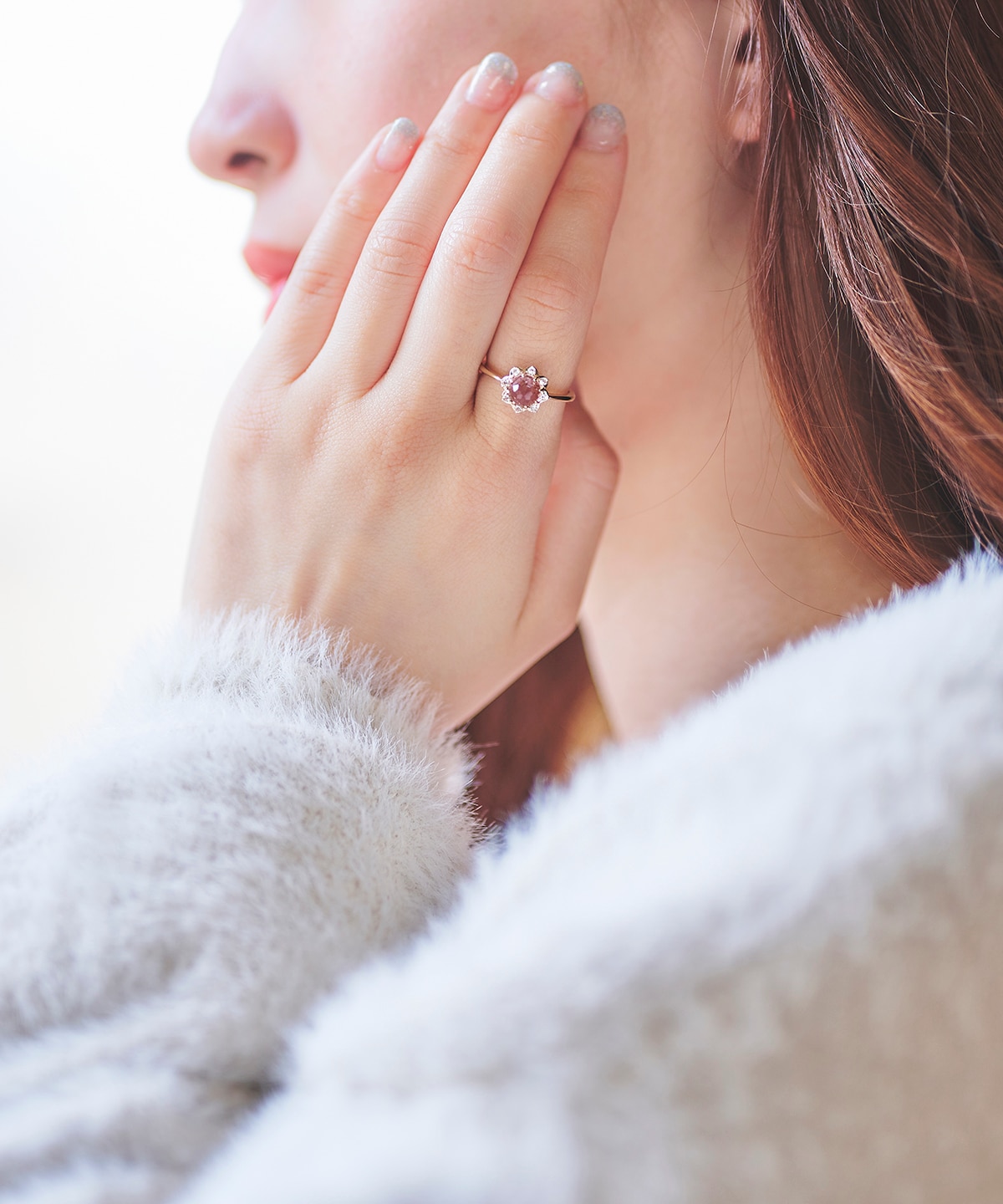 K10 PG ダリアフラワーカット リング