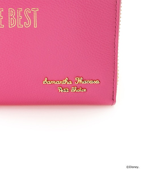 本物品質の サマンサタバサ ディズニーミニー　お財布　ピンク　新品 プチチョイス 折り財布