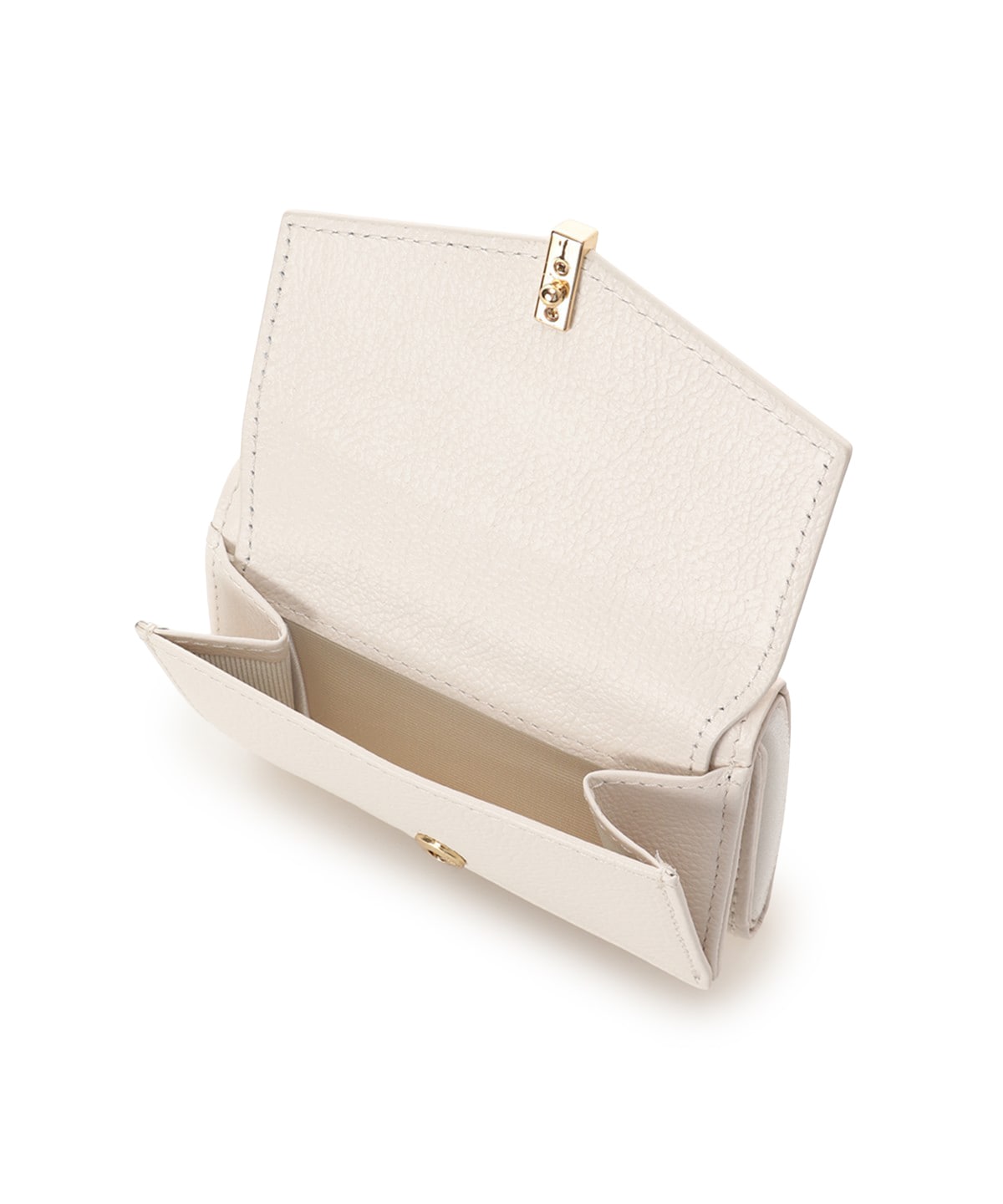 ゴールドスタッズ ミニ折財布