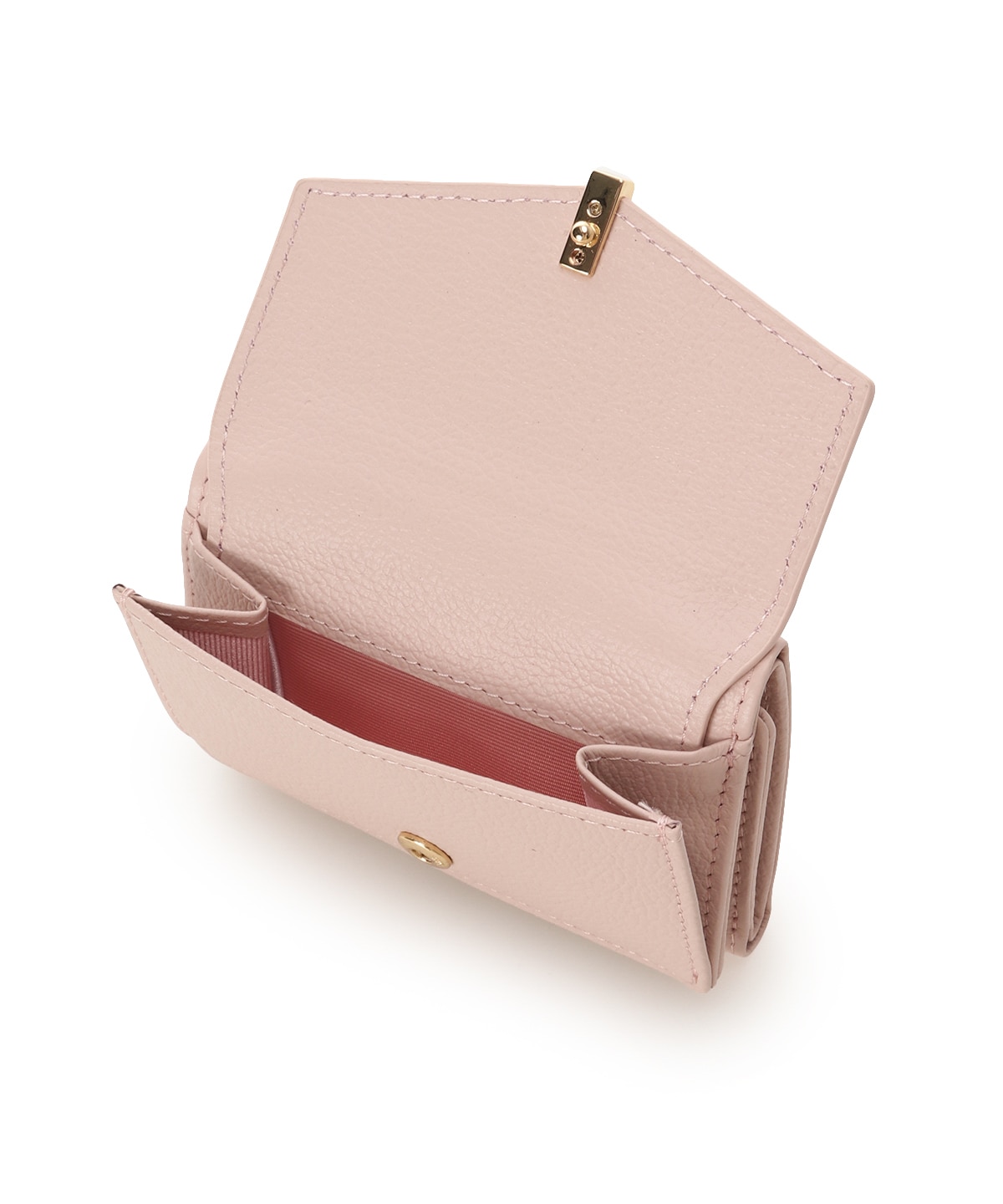 ゴールドスタッズ ミニ折財布