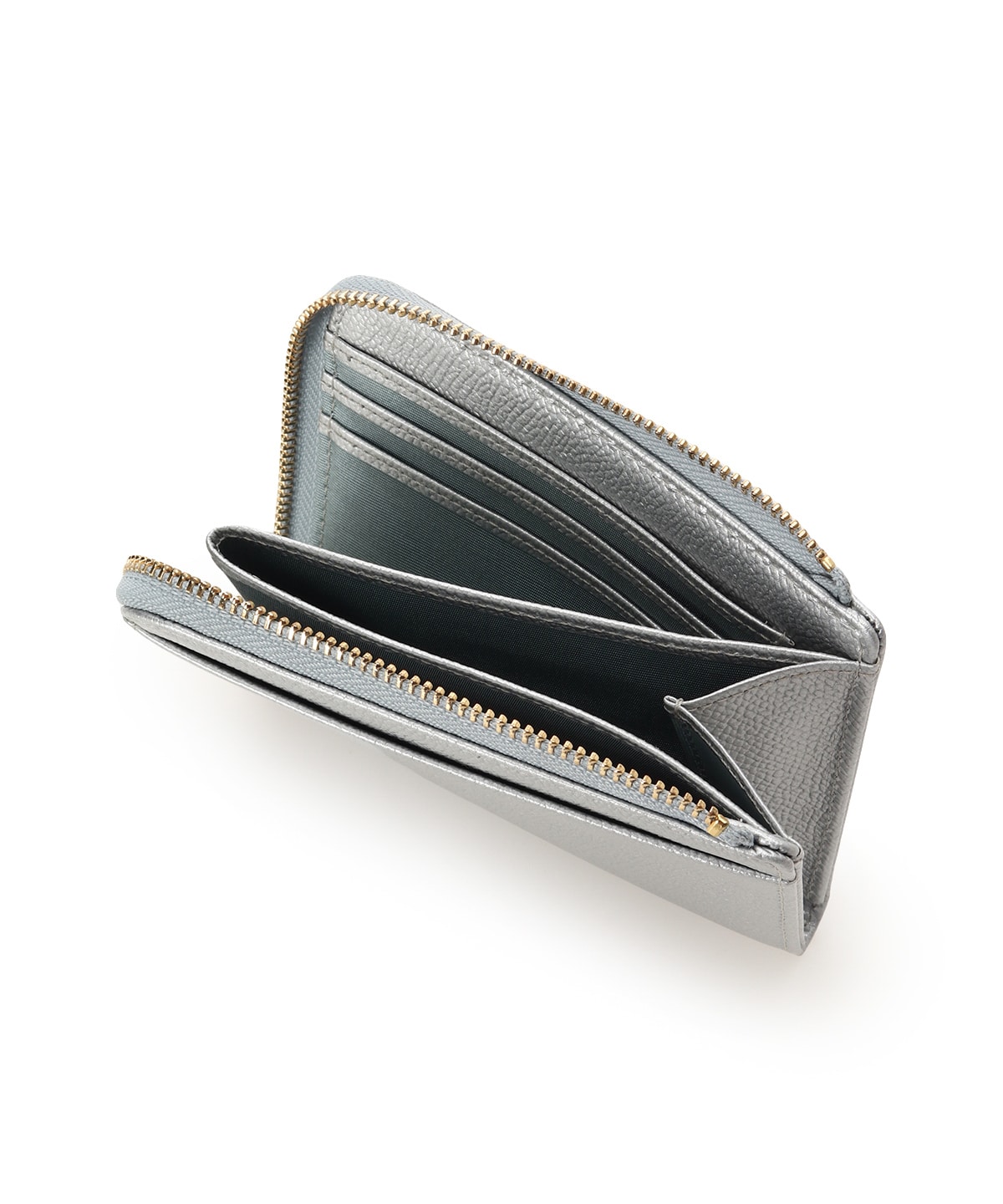 シンプルL字ファスナー 折財布