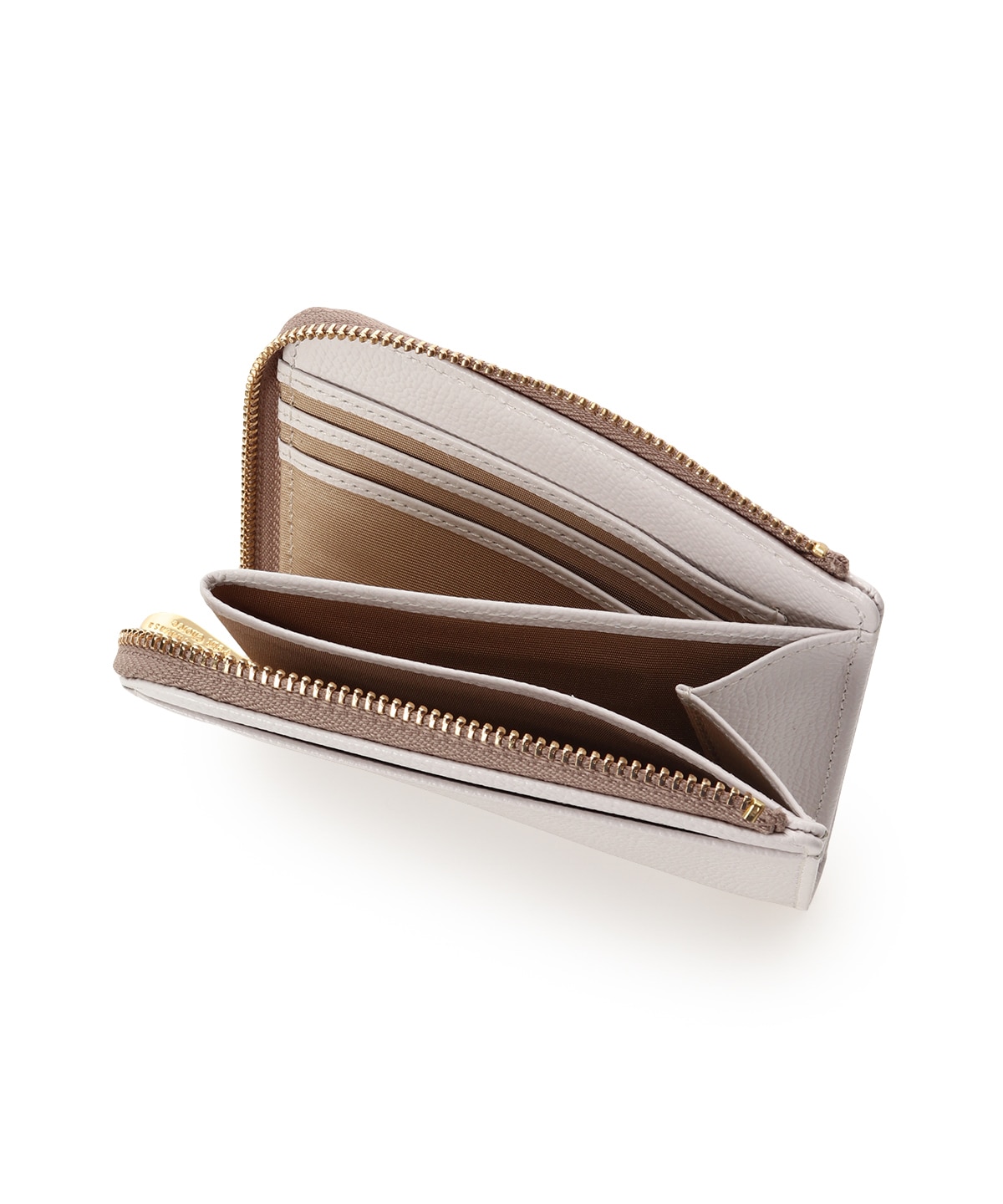 シンプルL字ファスナー 折財布