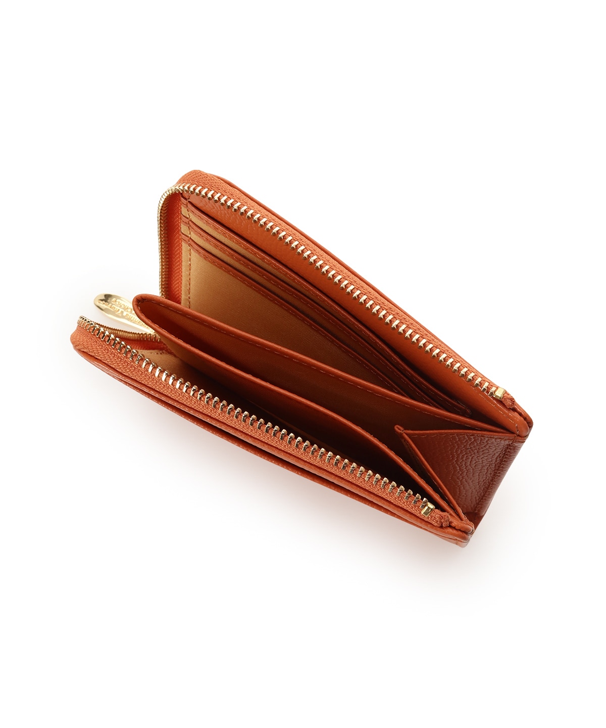 シンプルL字ファスナー 折財布