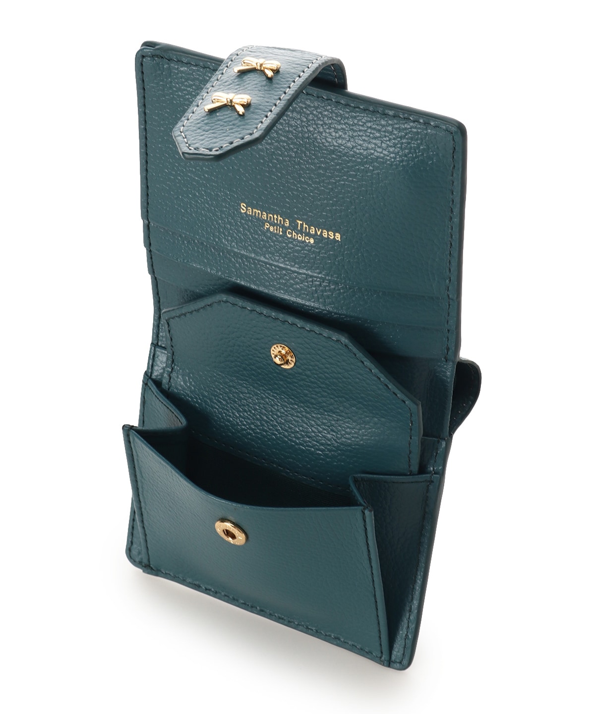 ダブルリボン ミニ財布