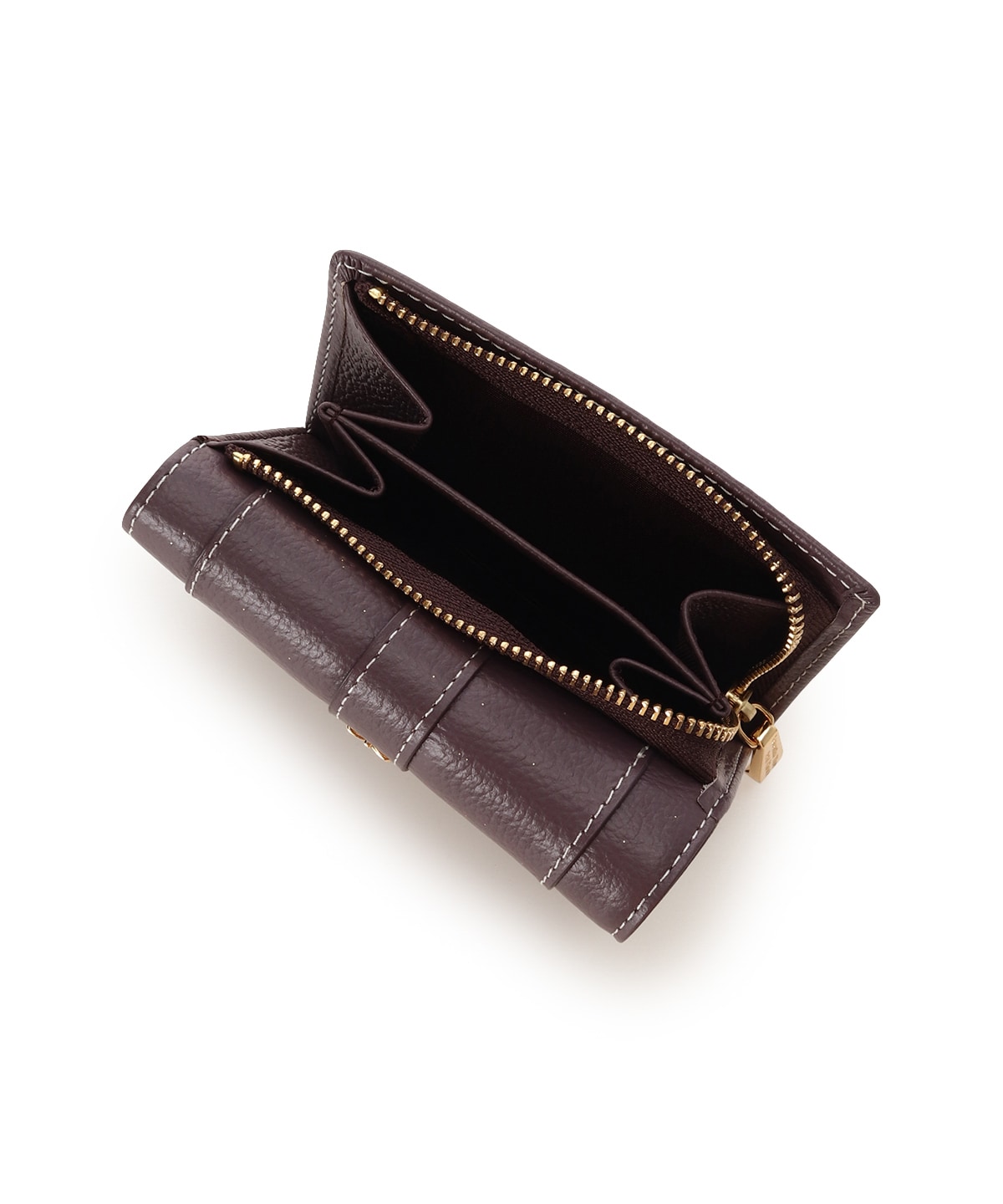 ダブルリボン 折財布