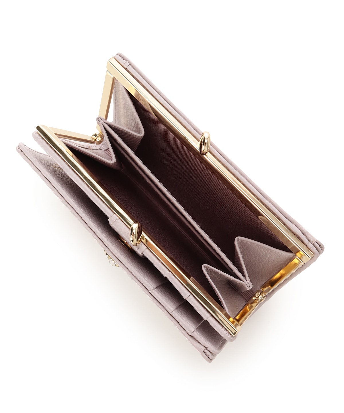 ビジュー 折財布