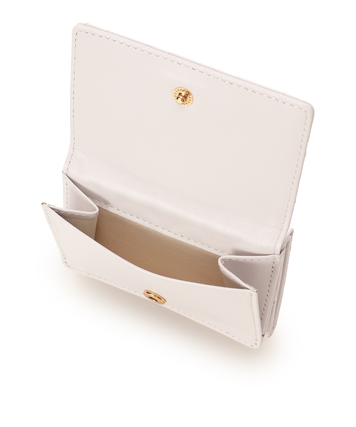 リボンキルト ミニ財布