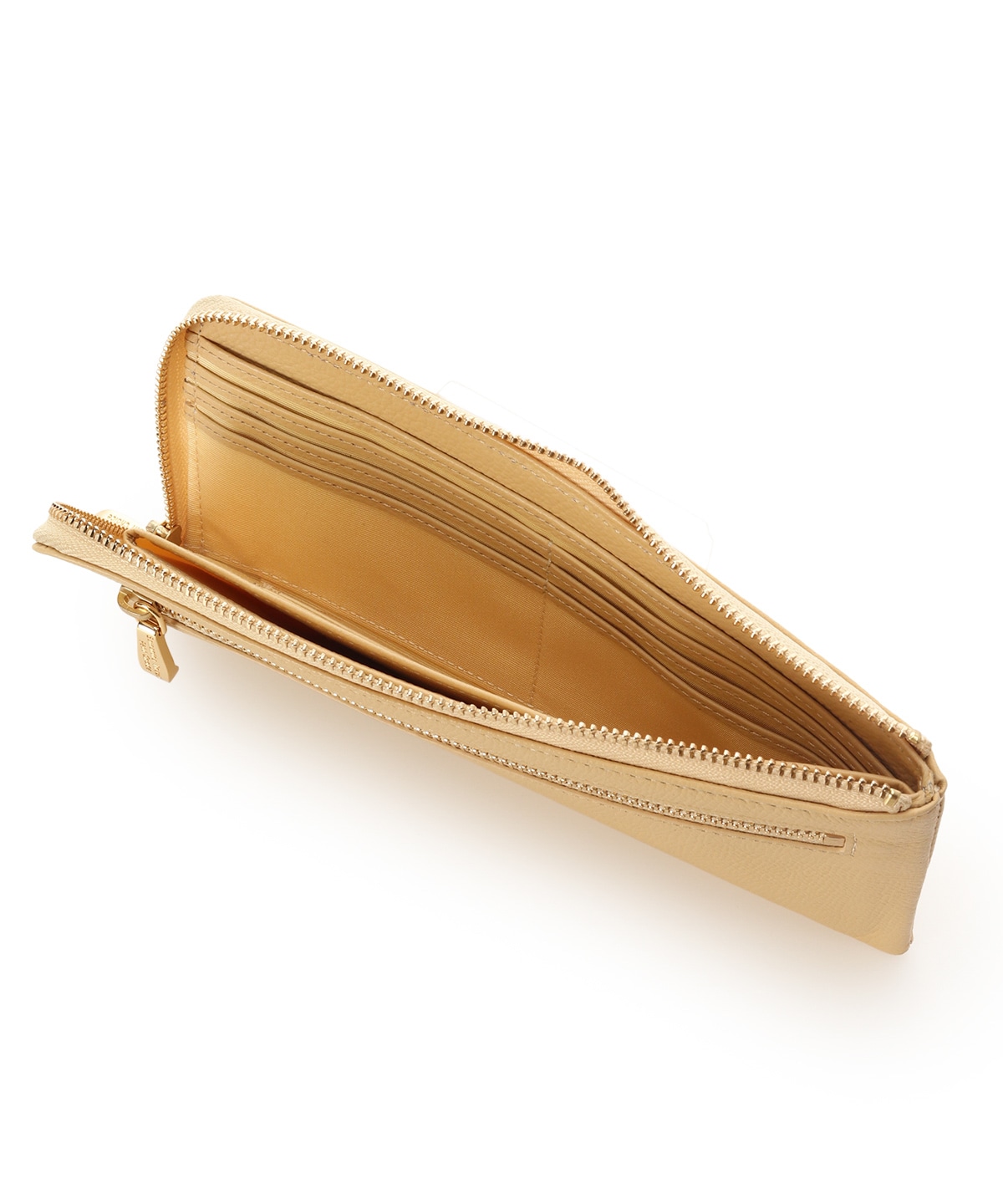 スクエアモチーフソフトレザー 長財布