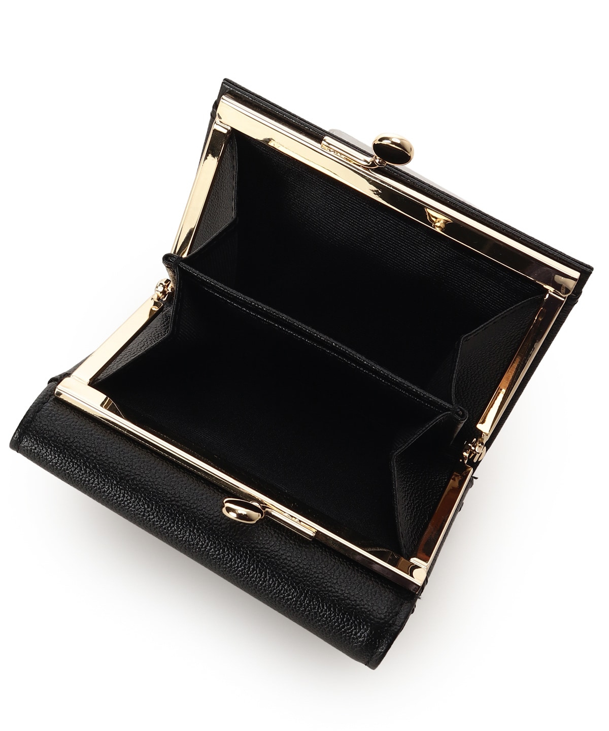 スカラップドット 折財布