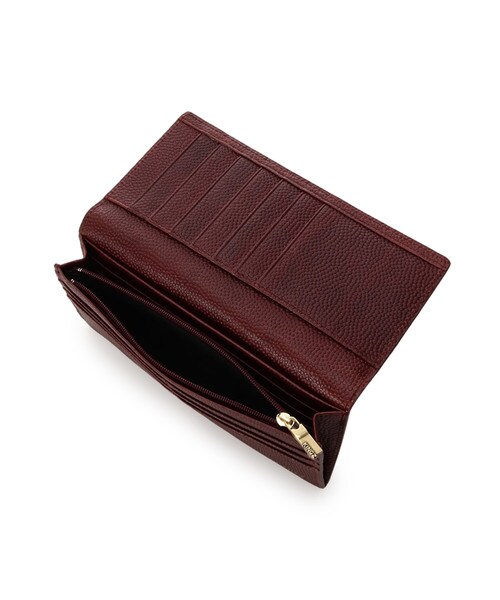 アメリカンフットボール素材 長財布 Free ワインレッド Kingzサマンサタバサ公式オンラインショップ