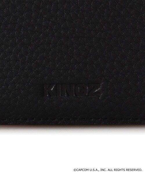 ストリートファイターコラボ 折財布(リュウ)(FREE ブラック): KINGZ 