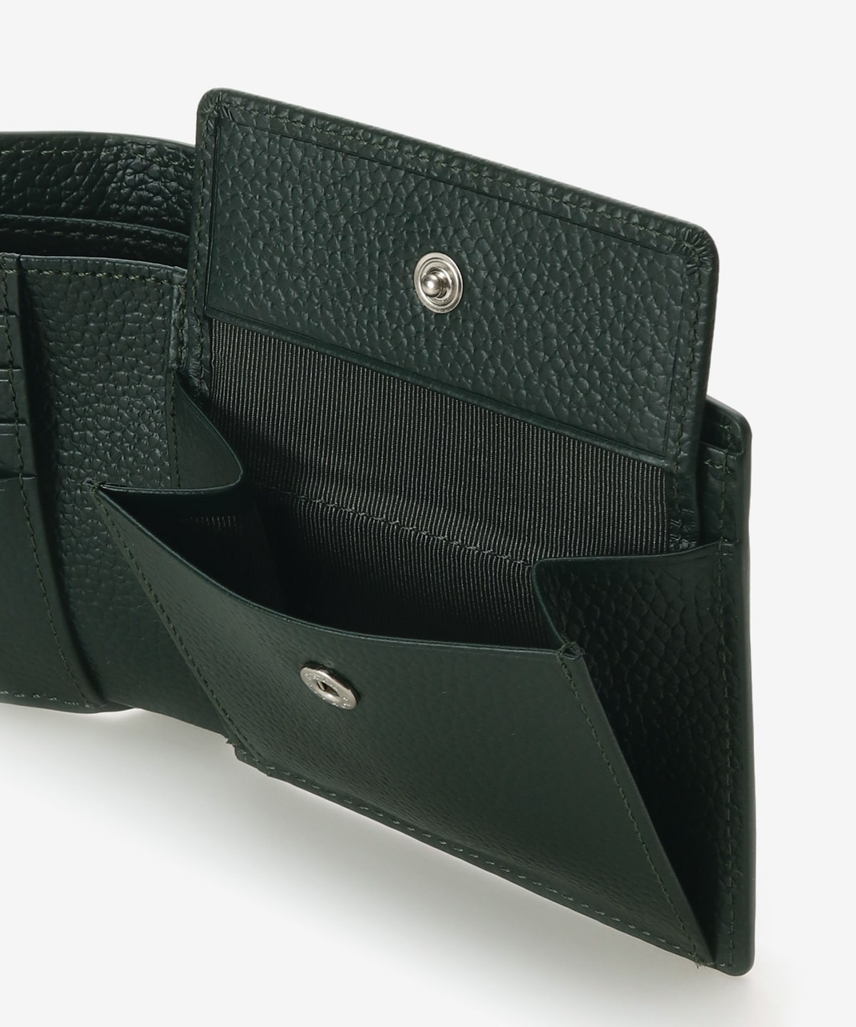 レザー型押しミックス 折財布