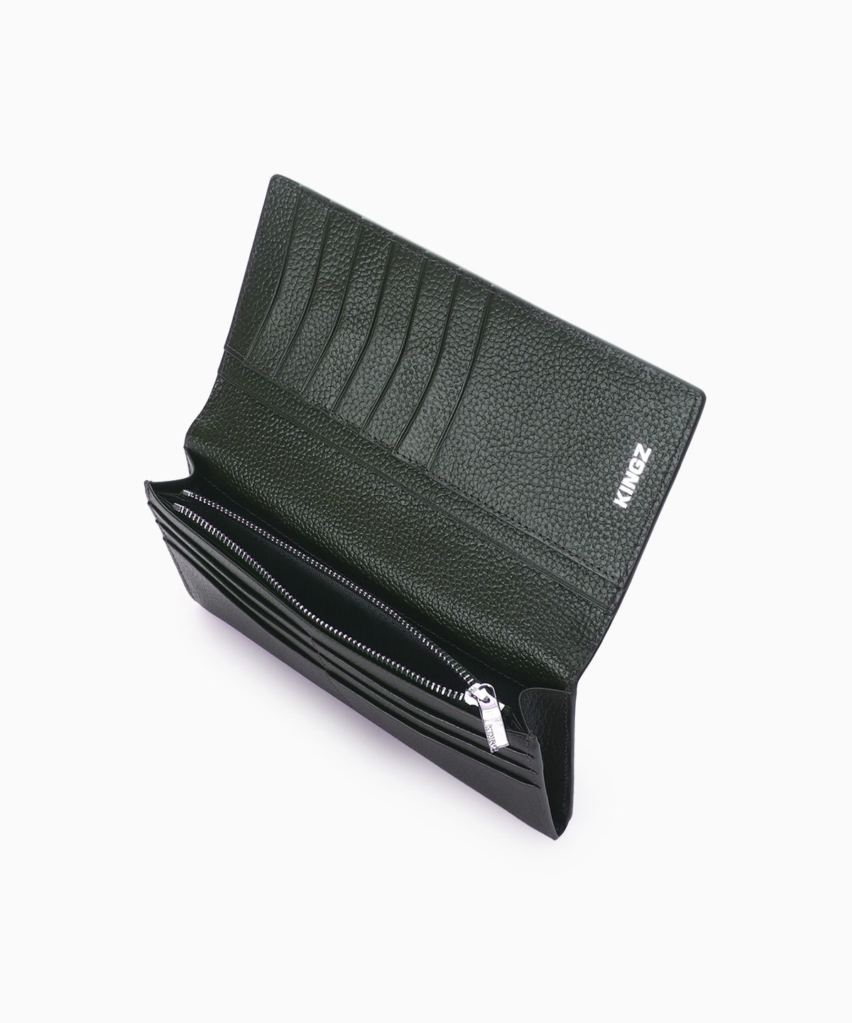 レザー型押しミックス 長財布