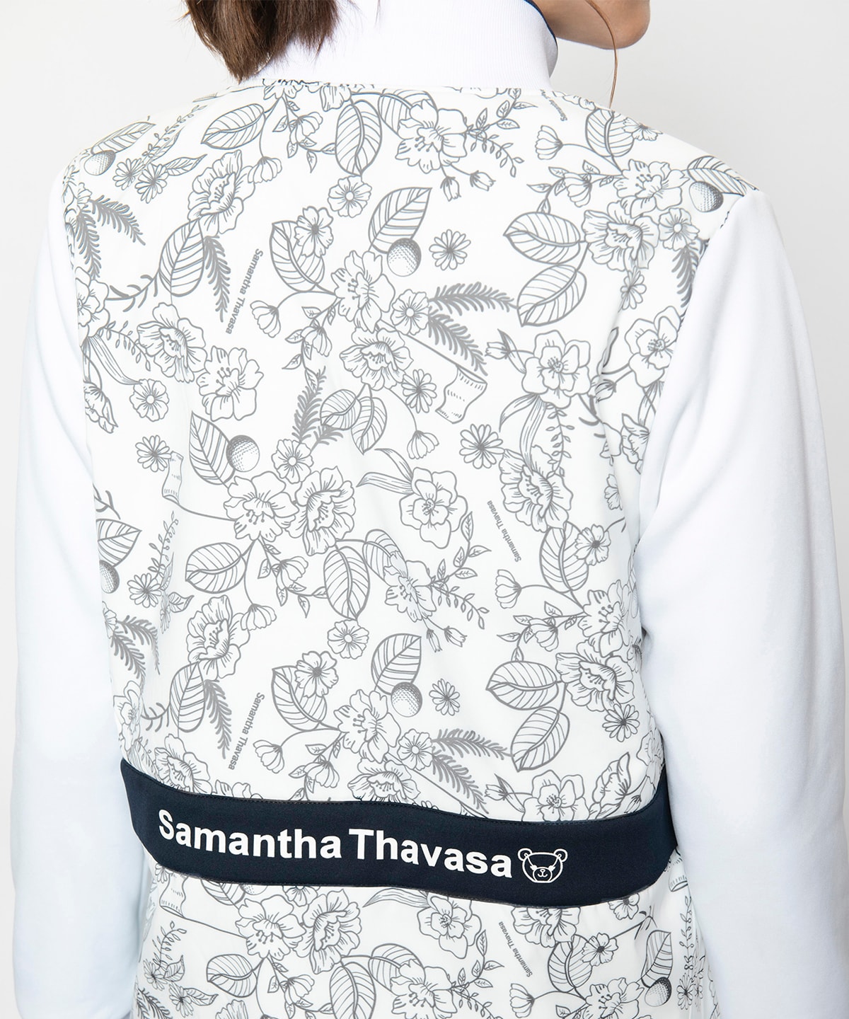 ☆ジップジャケット(36 ホワイト): Samantha Thavasa UNDER25 & NO.7 