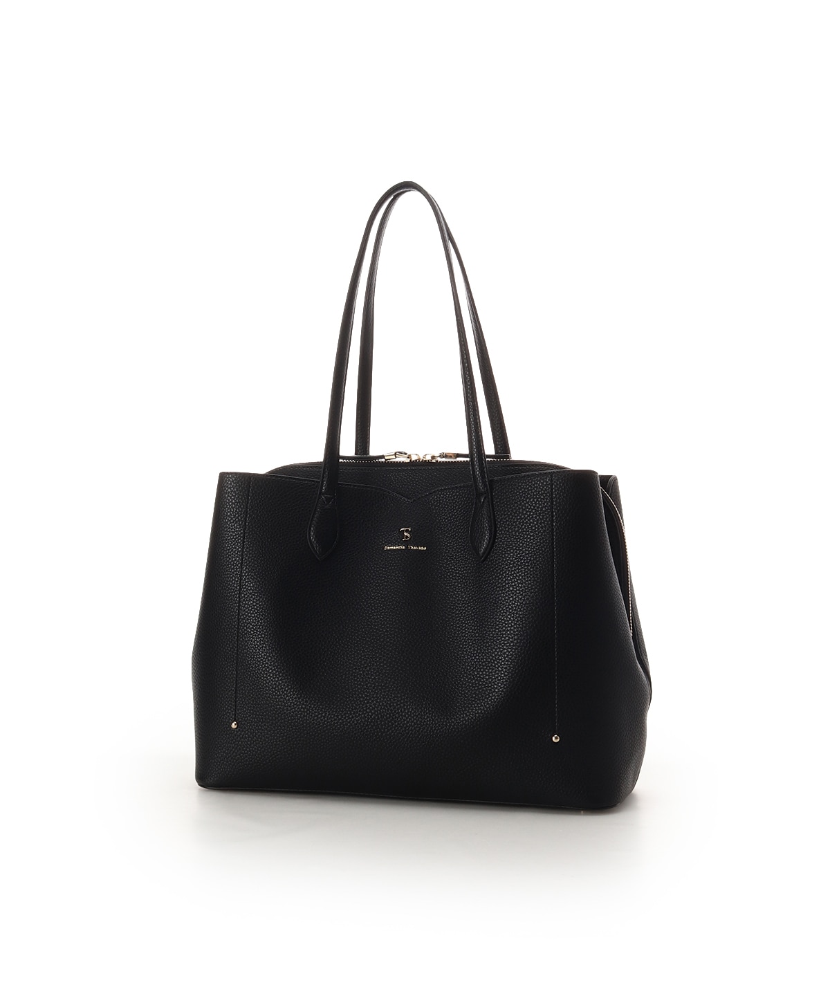 ウェーブデザインカッティングトートーバッグ