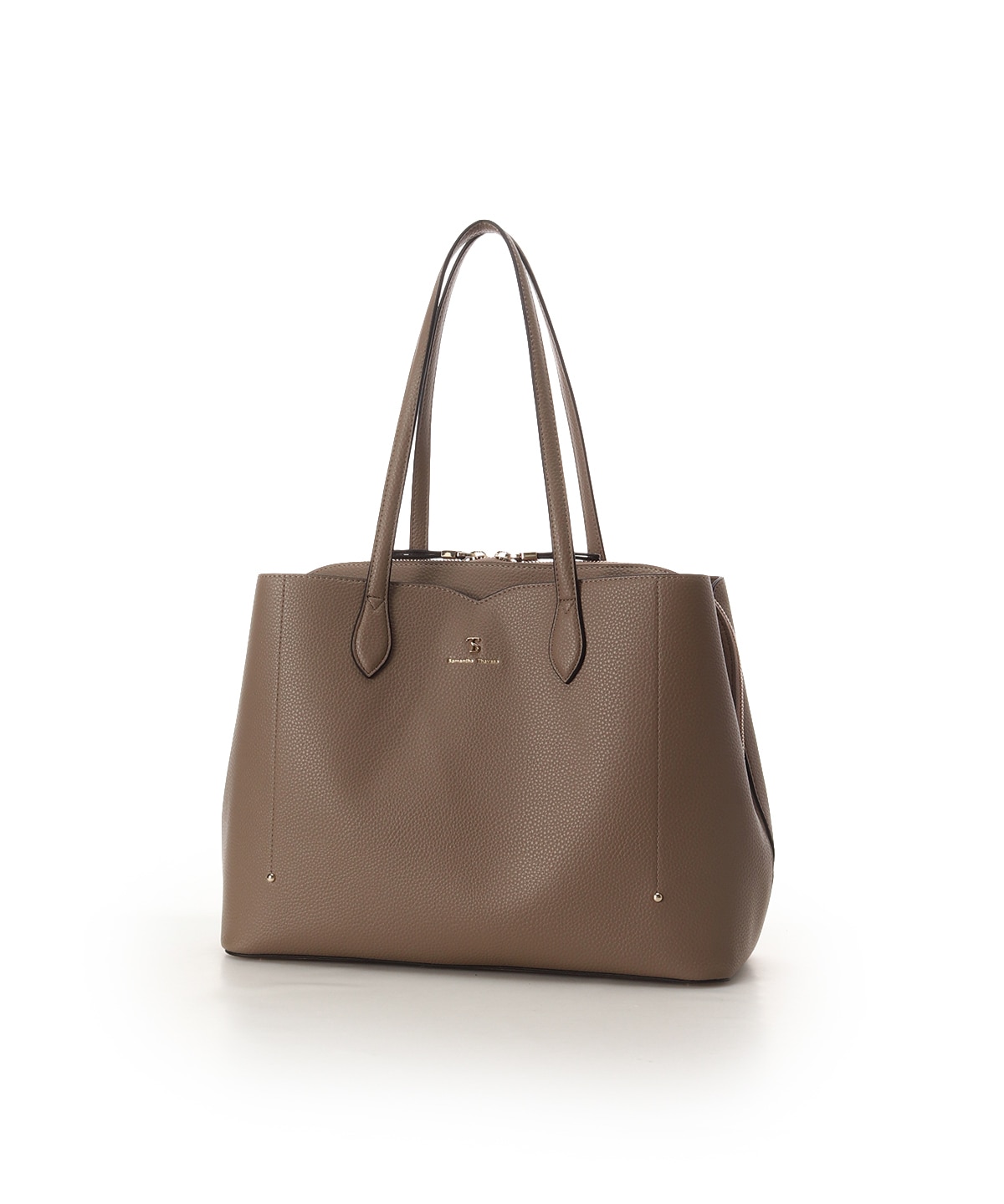 ウェーブデザインカッティングトートーバッグ