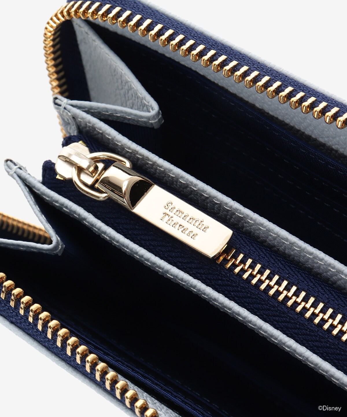 スティッチ」コレクション 長財布(FREE ライトブルー): Samantha 