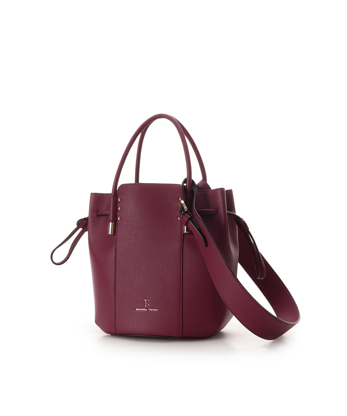 セミハード合皮2wayバッグ