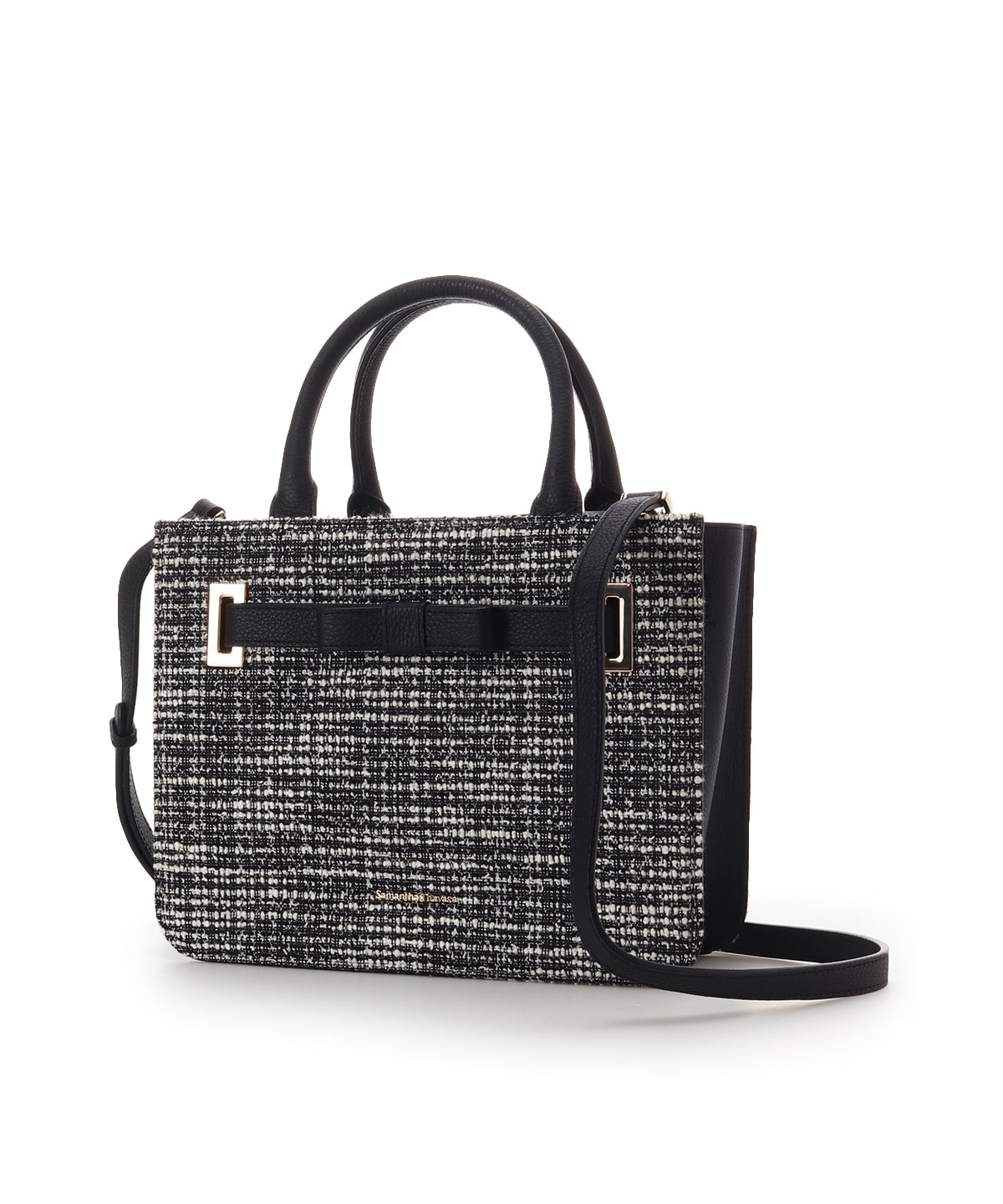 ループツイードデザイン エムシュシュⅢ トートバッグ