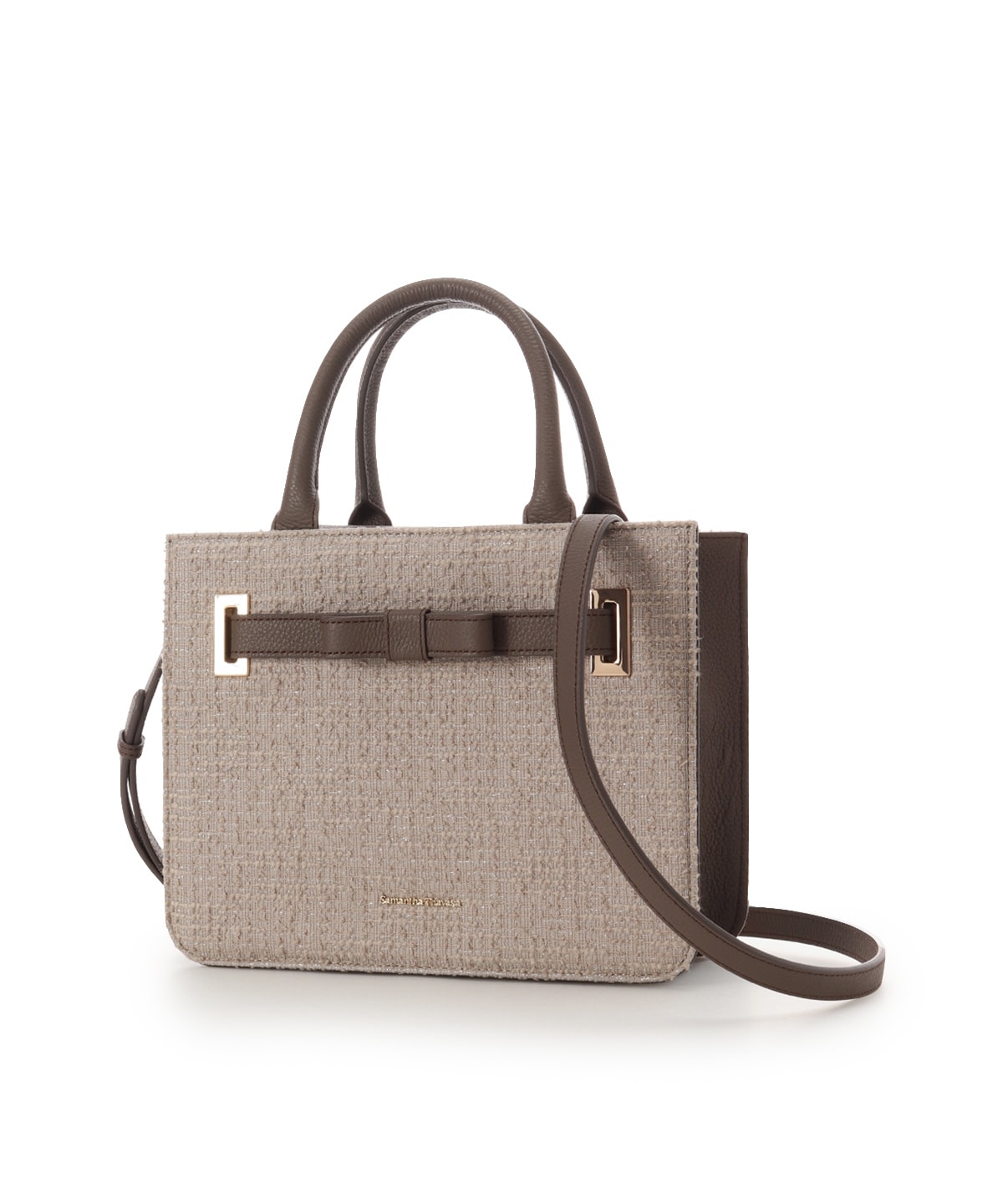 ループツイードデザイン エムシュシュⅢ トートバッグ