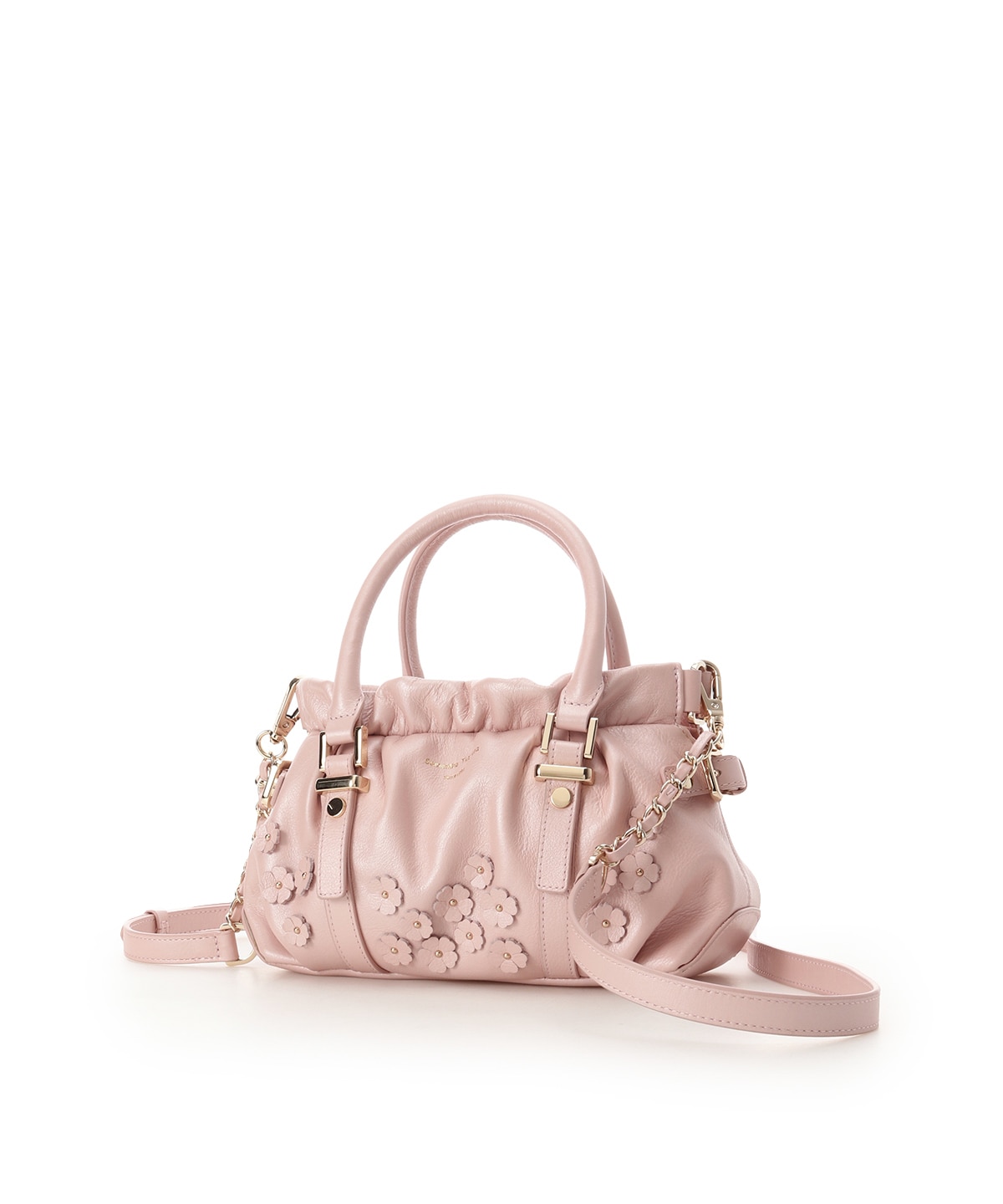 [Holiday Collection]フラワーデザイン サマンサ ルプリュ・ミニョン ハンドバッグ ミニサイズ