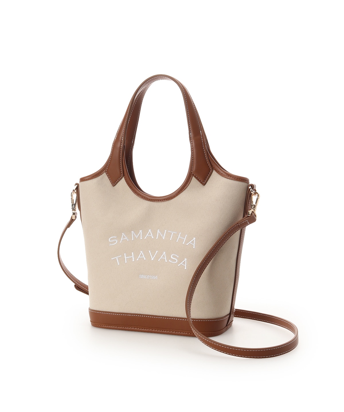 カジュアルキャンバスハンドバッグ