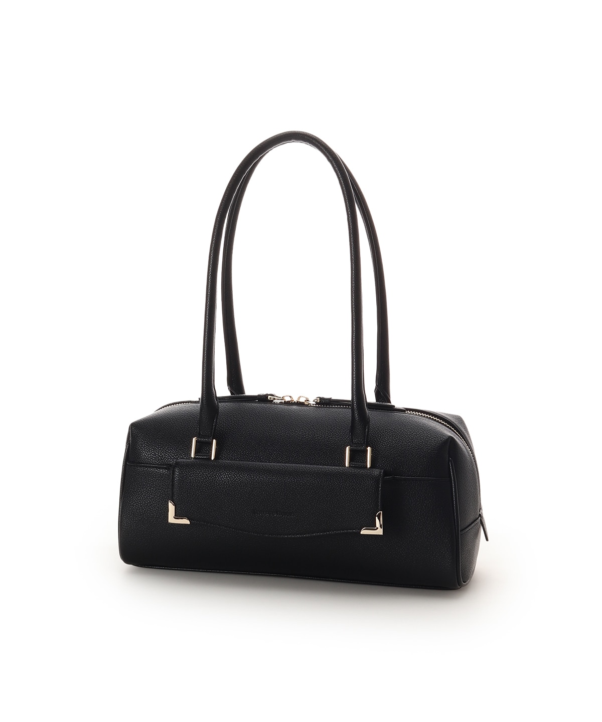 角金具ワイドボストンバッグ