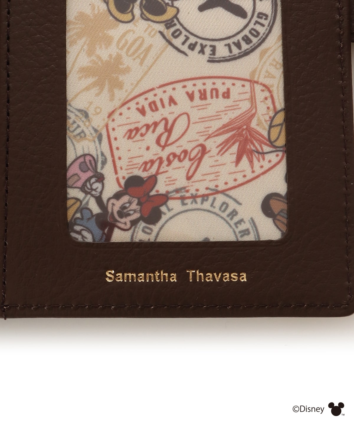 「ミッキー&ミニー」TRAVELコレクション パスポートケース