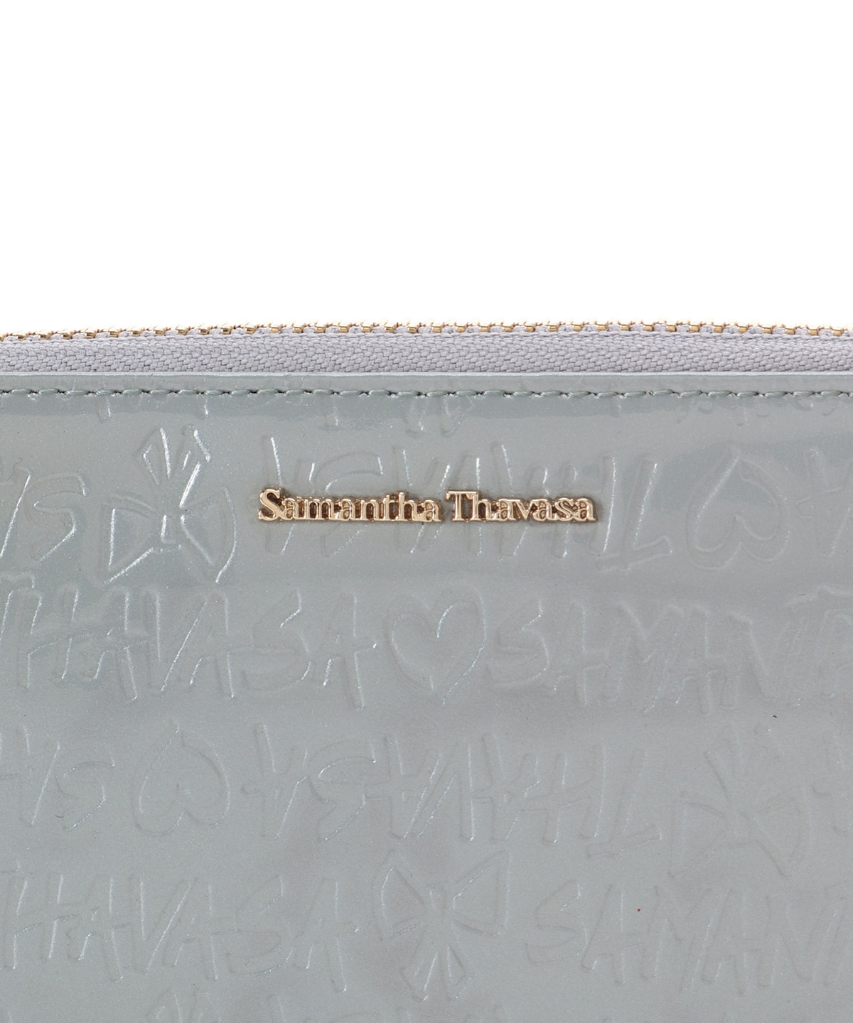 スクリッタ柄 エナメル長財布[Revival Collection]