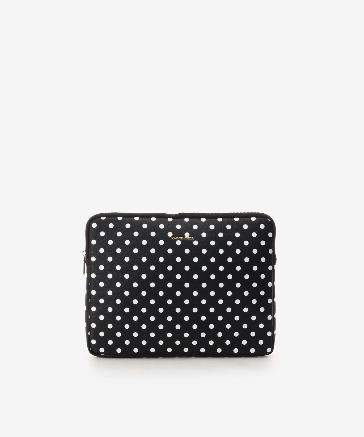 ドット柄ポーチ付トートバッグ 大 Free ブラック Samanthavegaサマンサタバサグループ 公式オンラインショップ