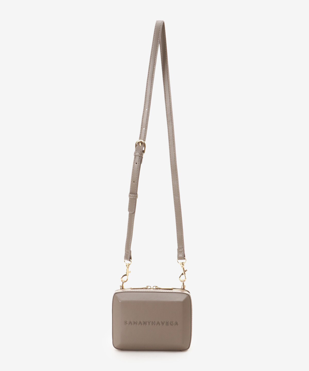 ナノスクエアストーンショルダーバッグ