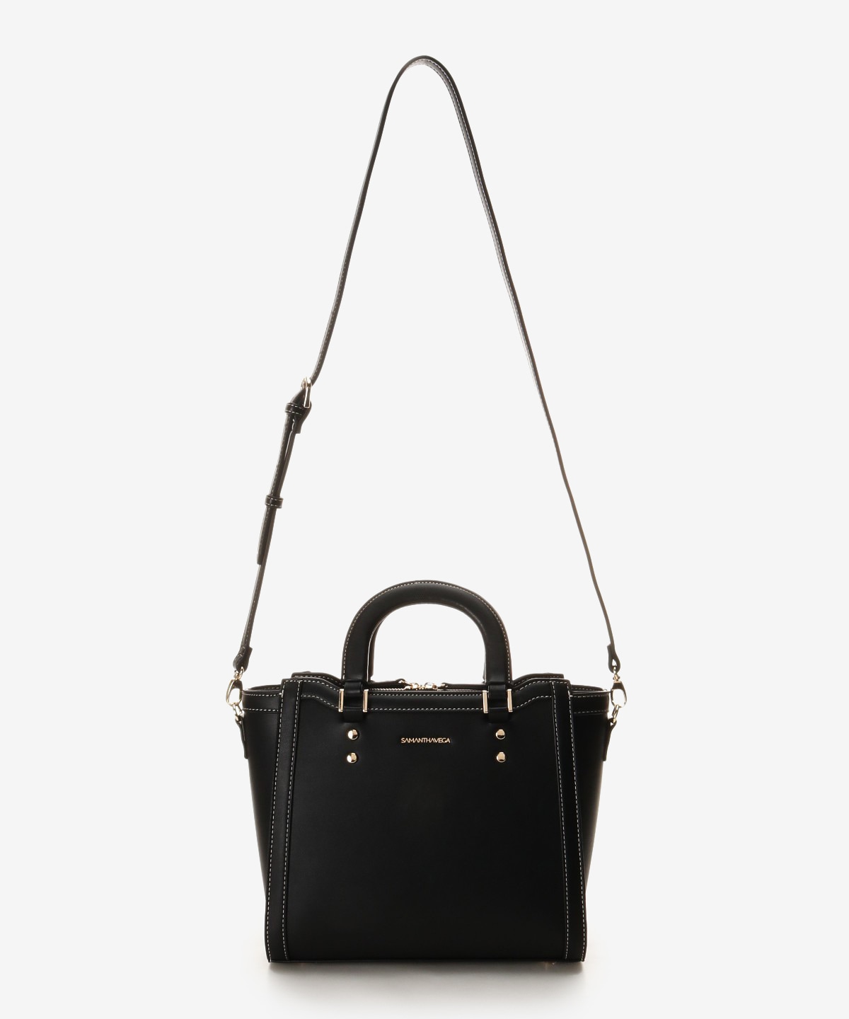 ポイントステッチハンドバッグ