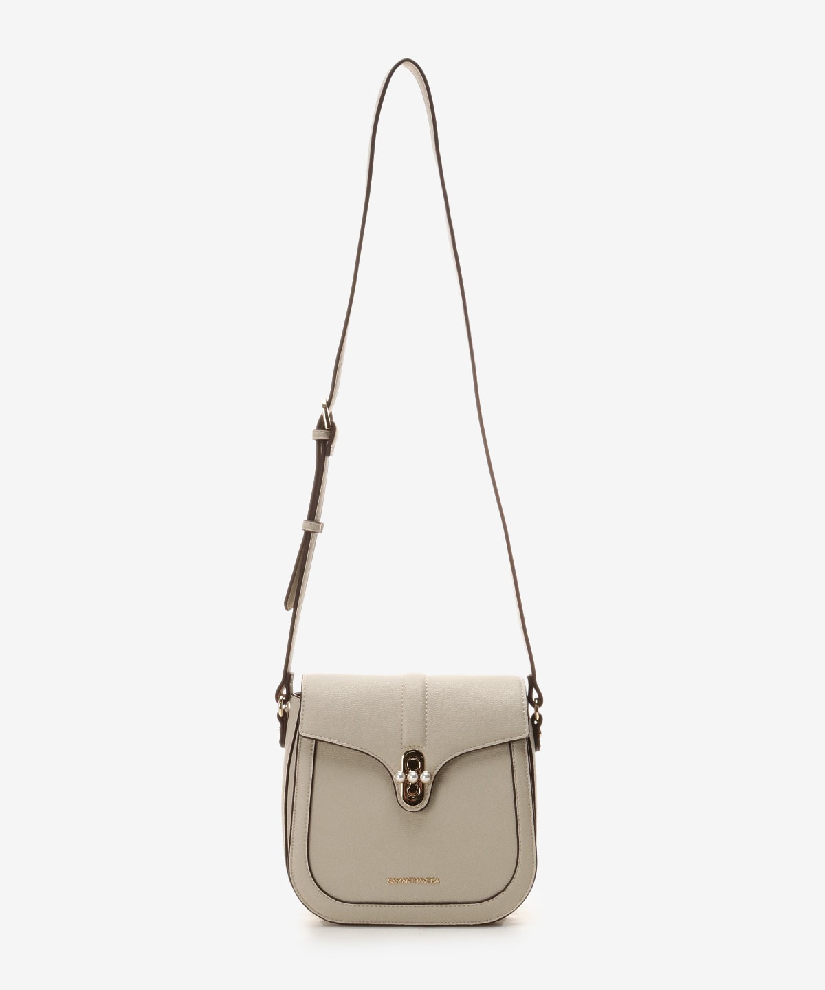 オリジナルパール金具ショルダーバッグ