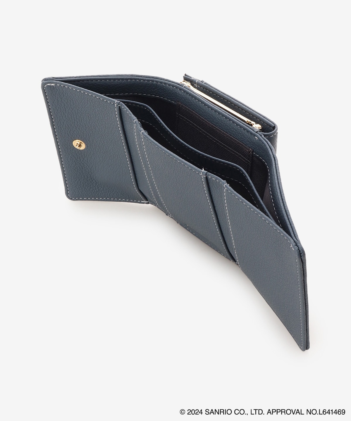 【はぴだんぶいコレクション】ビジュー折財布