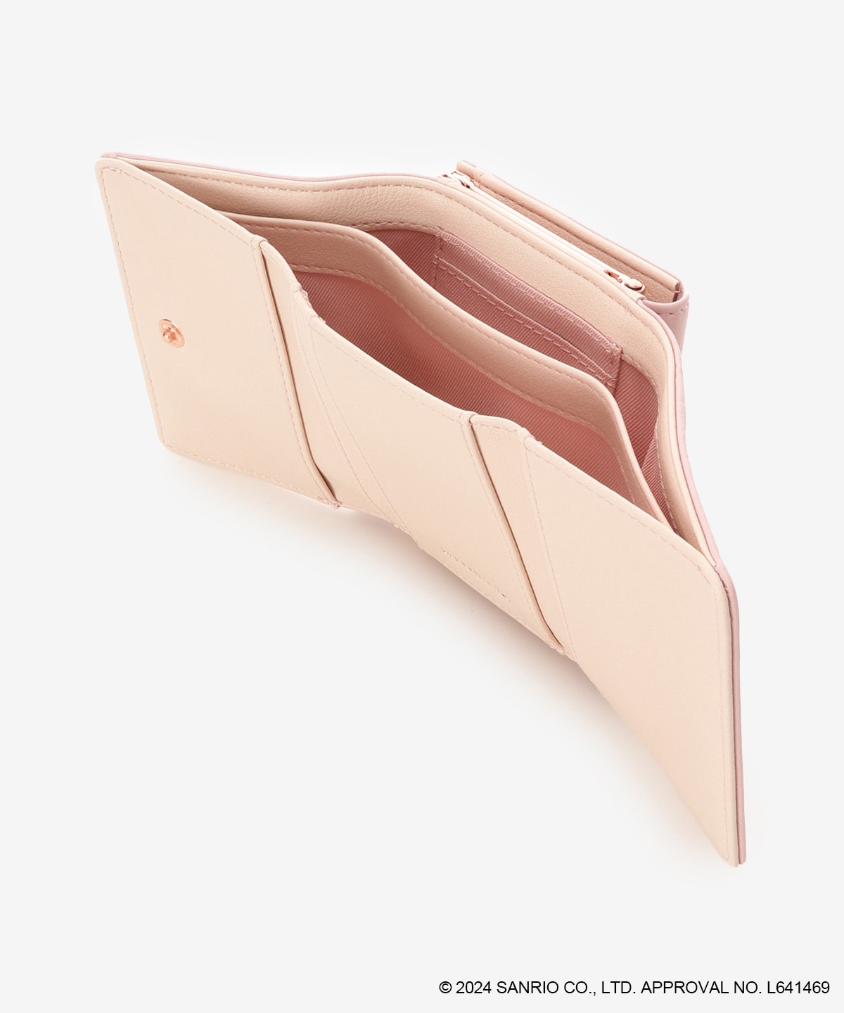 【ウィッシュミーメルコレクション】ビジュー折財布