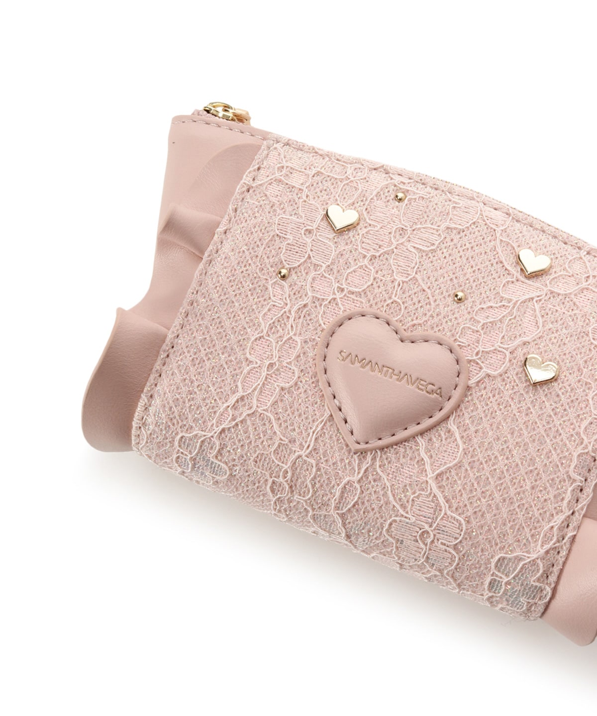 レースハートベルトポーチ