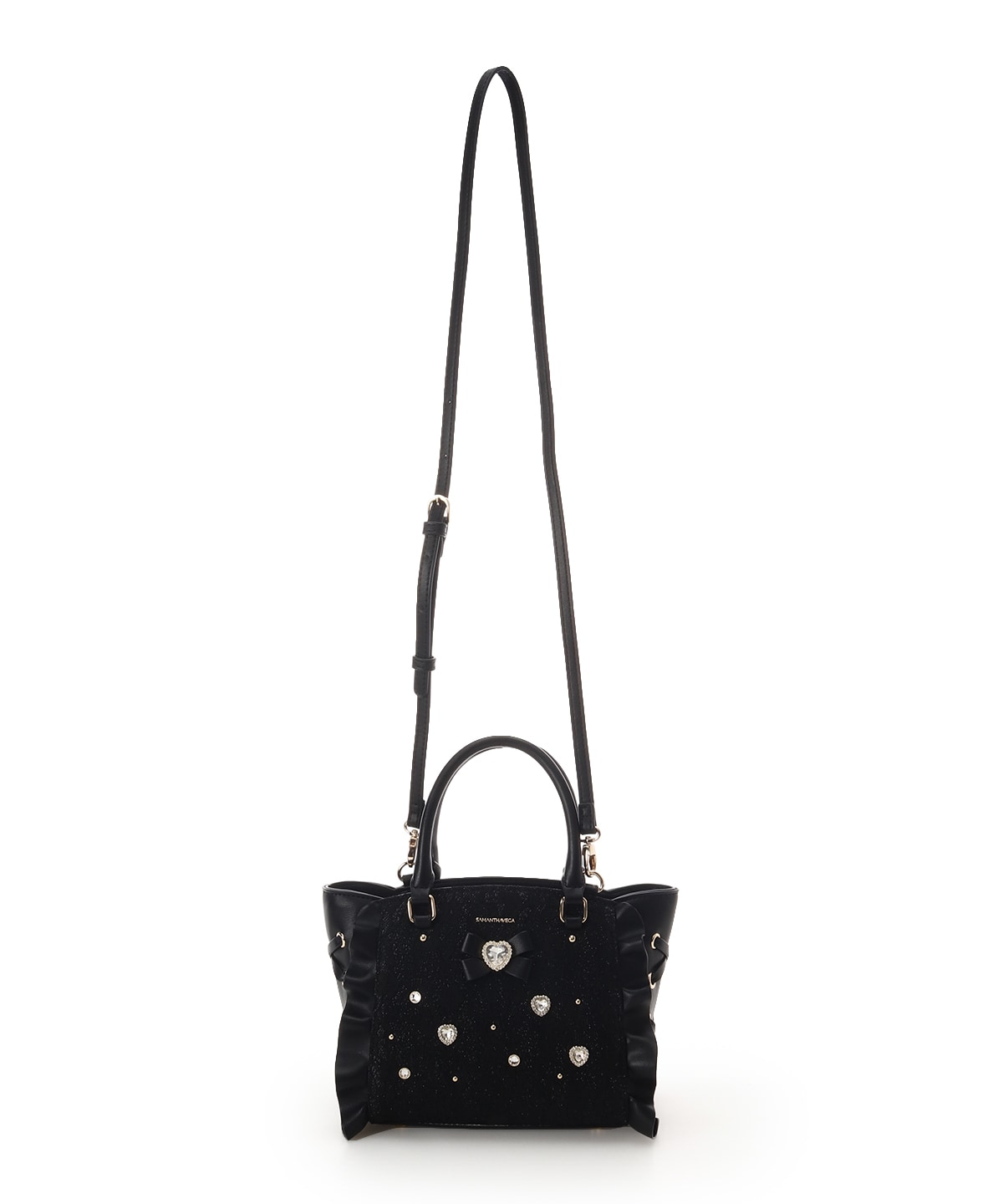 サマンサベガ バレリーナフラッター黒 オンラインショップ＆一部店舗限定】バレリーナフラッター（ミニ