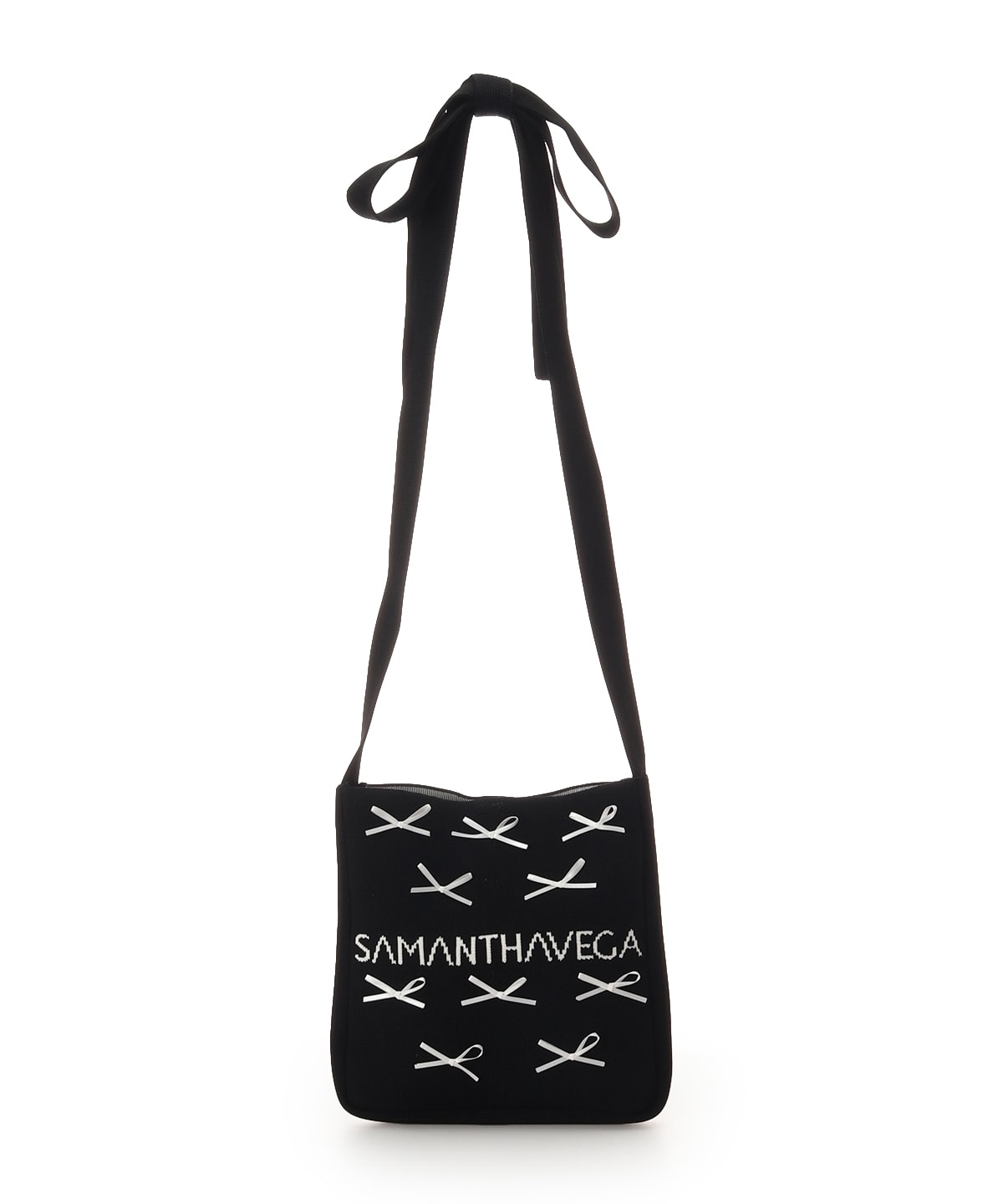 ニットショルダーバッグ