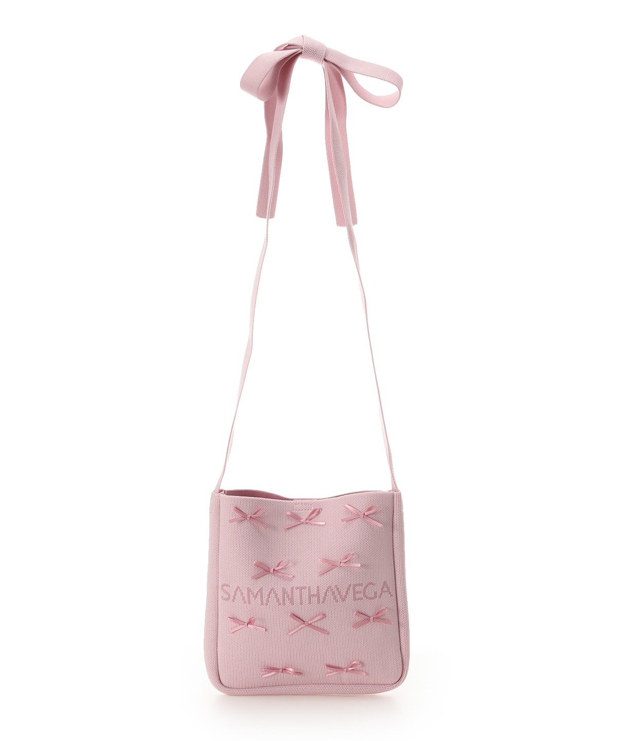 ニットショルダーバッグ