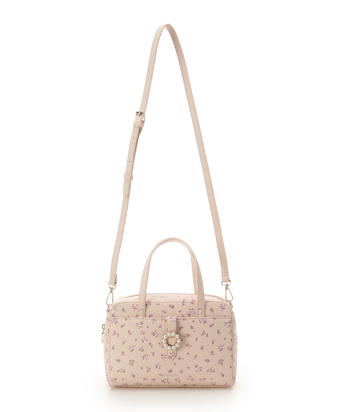 サークルパールハンドバッグ