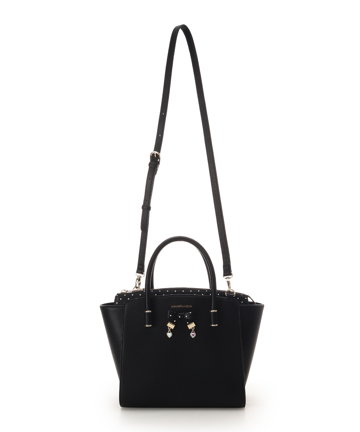 ハートドットハンドバッグ