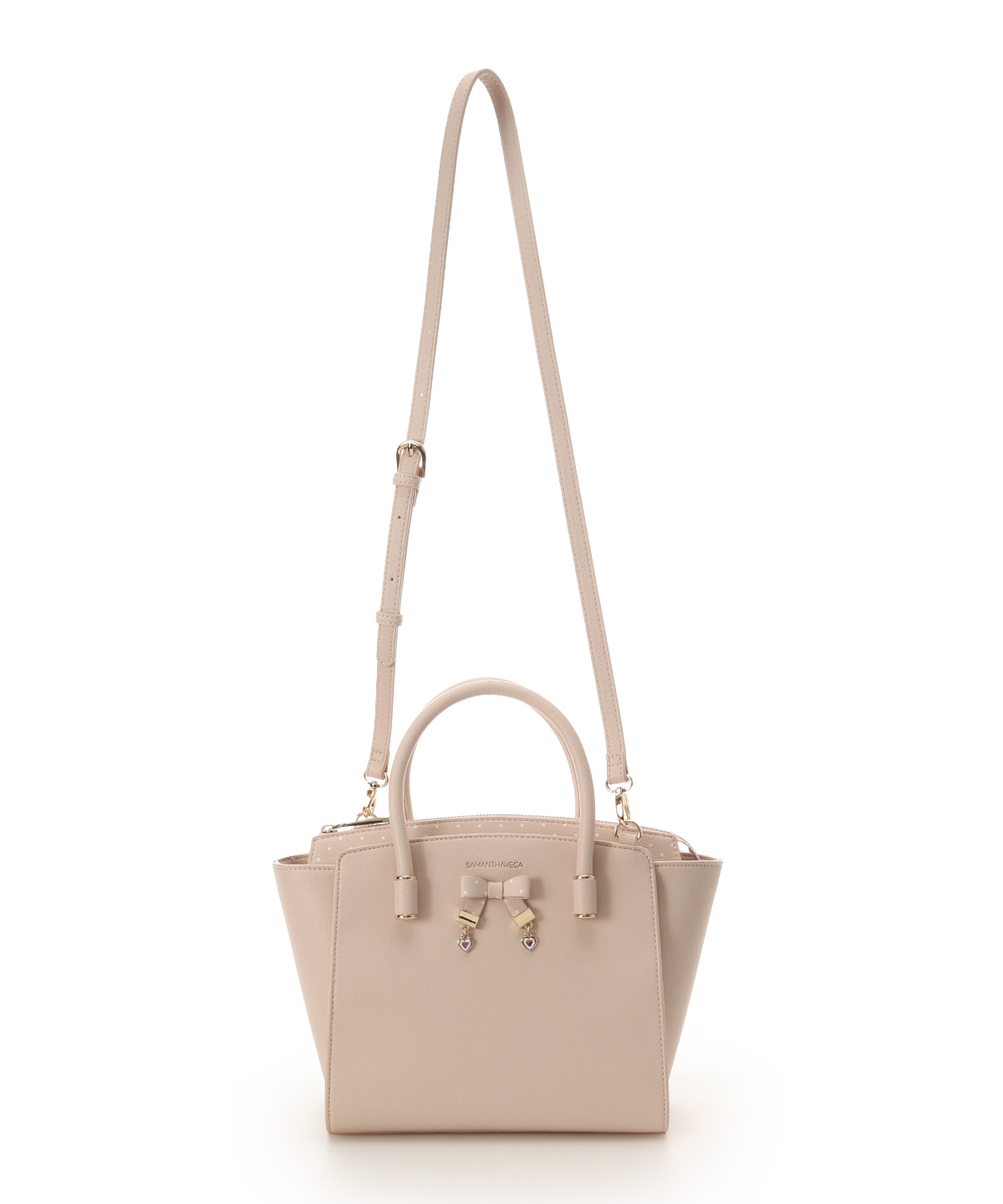 ハートドットハンドバッグ