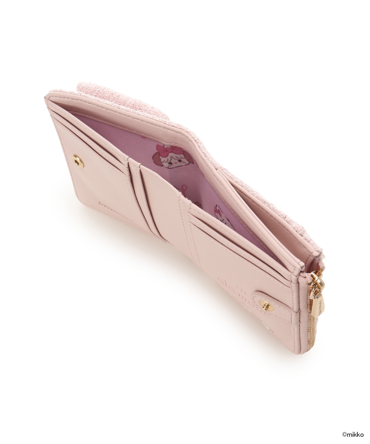 Lil ala mode×SAMANTHAVEGAコレクション 二つ折財布