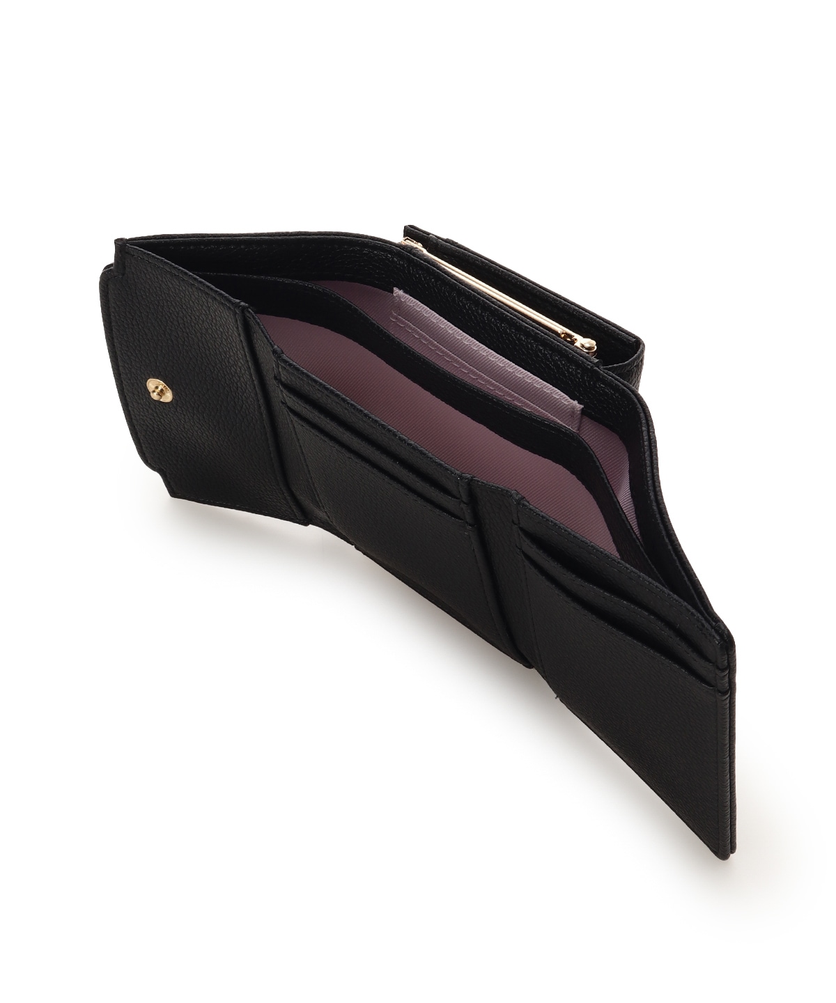 ハートドット折財布