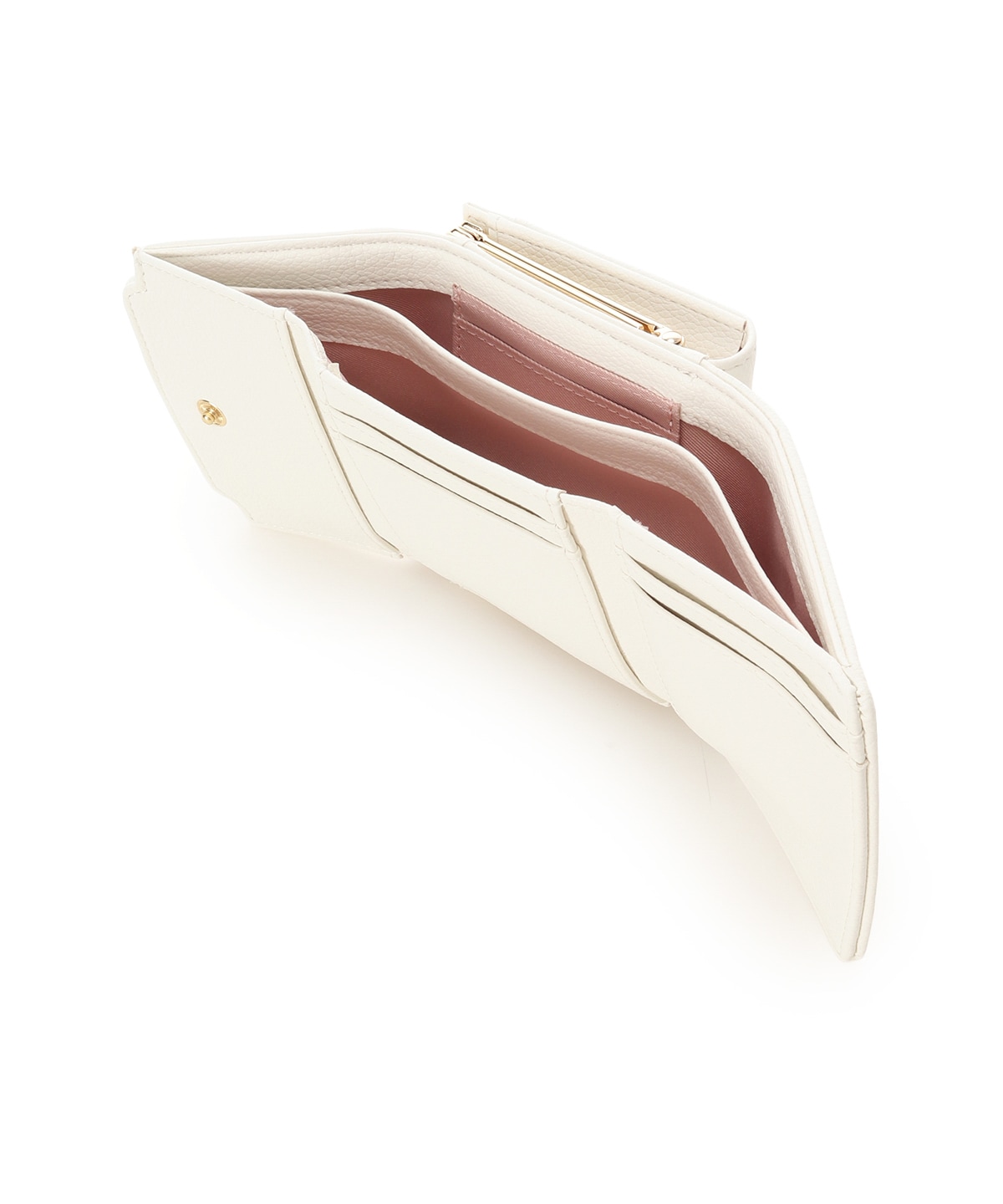 ハートドット折財布