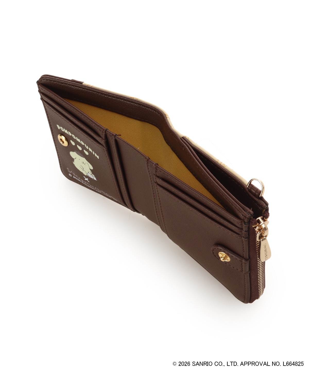 「ポムポムプリン」コレクション　折財布