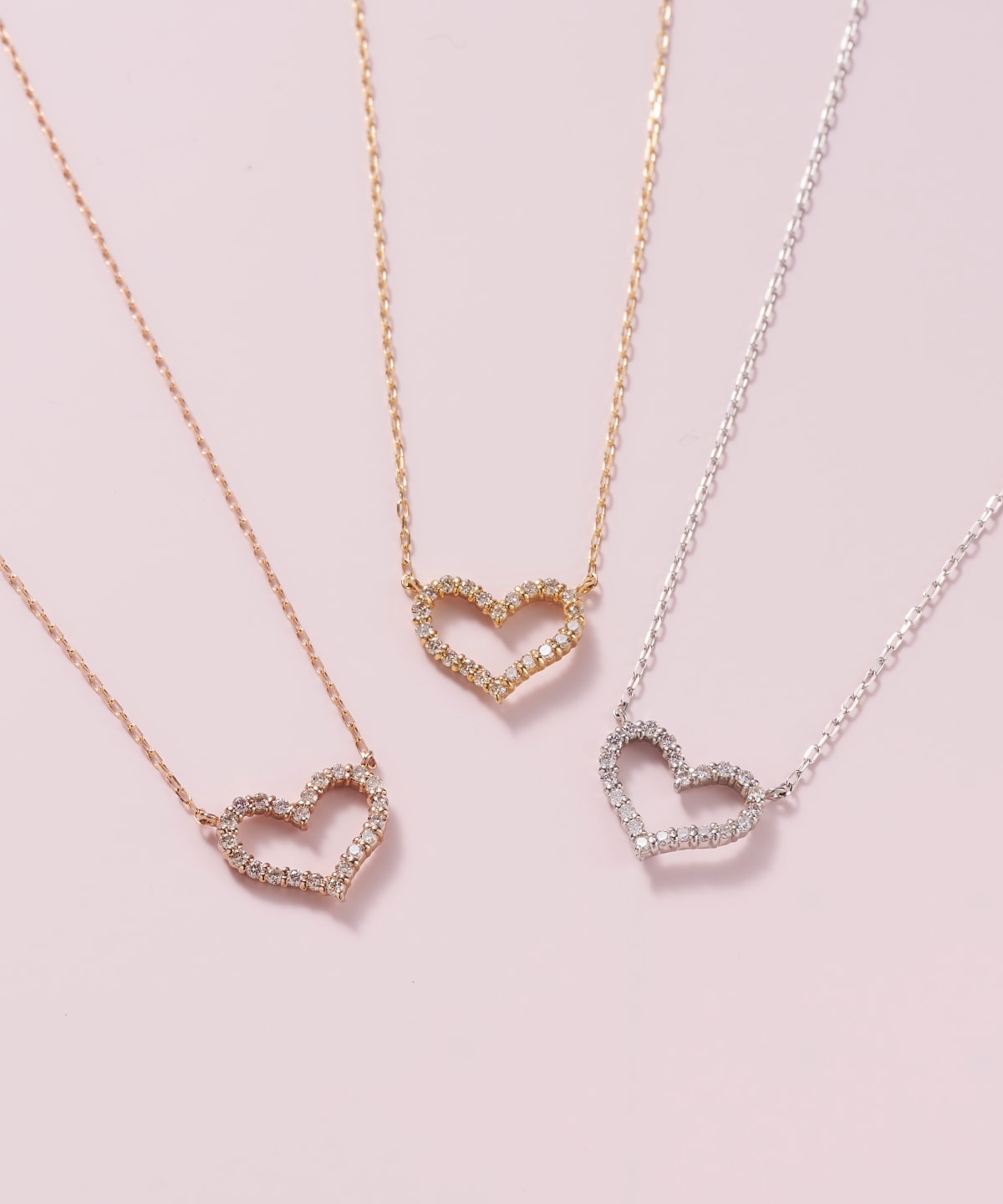 K18PG Infinity Love feel ネックレス(40cm K18 SPG(PG K18PG Infinity Love feel ネックレス(40cm K18 SPG(PG