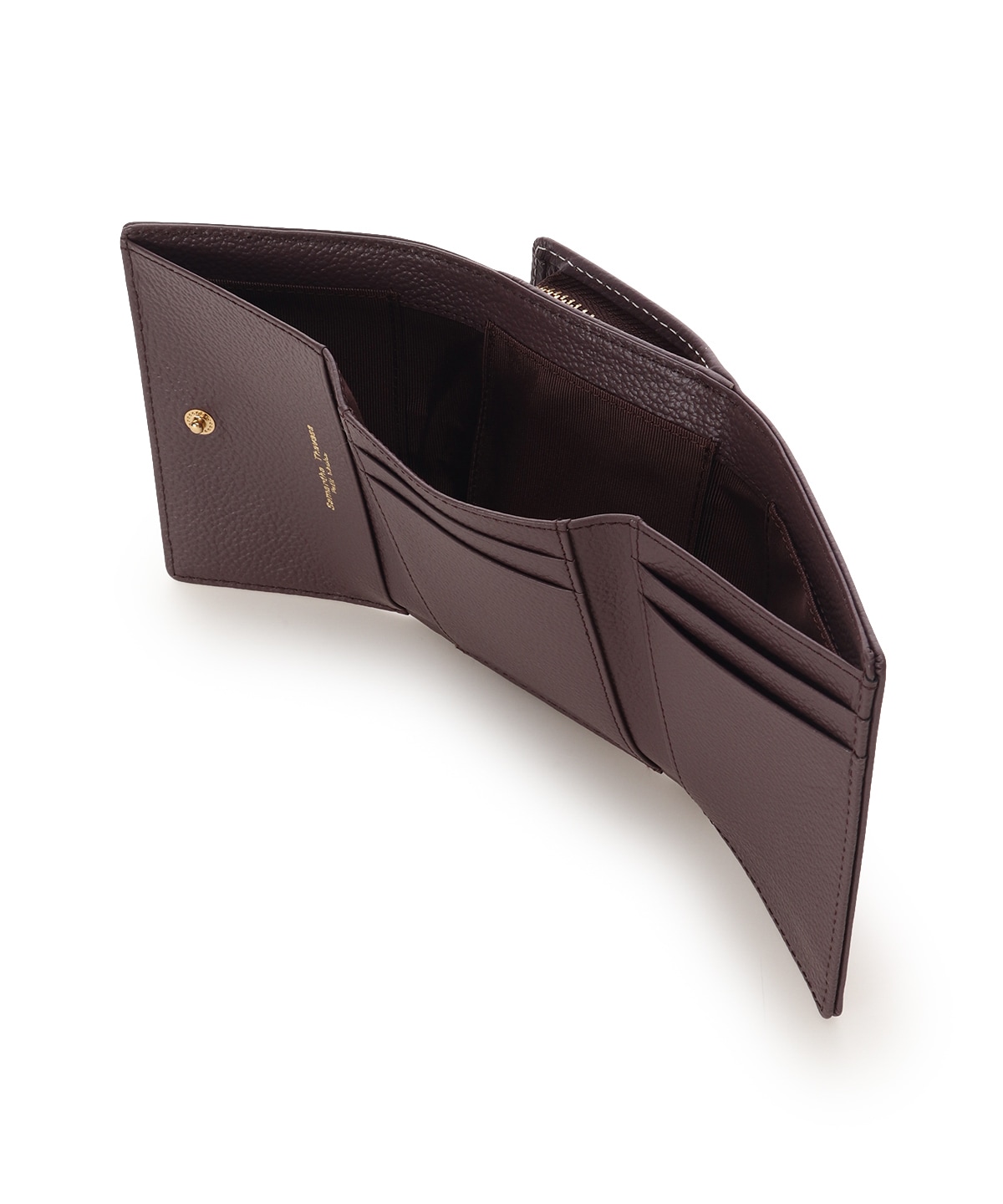 ダブルリボン 折財布