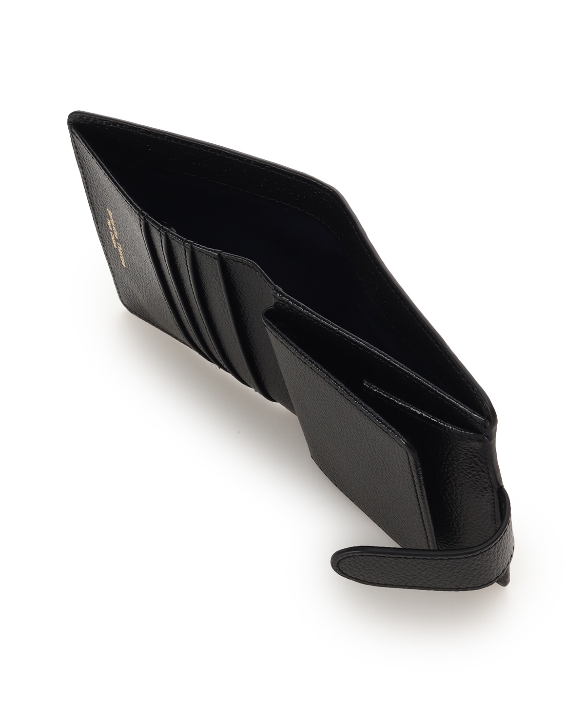 シンプル薄マチ BOX折財布