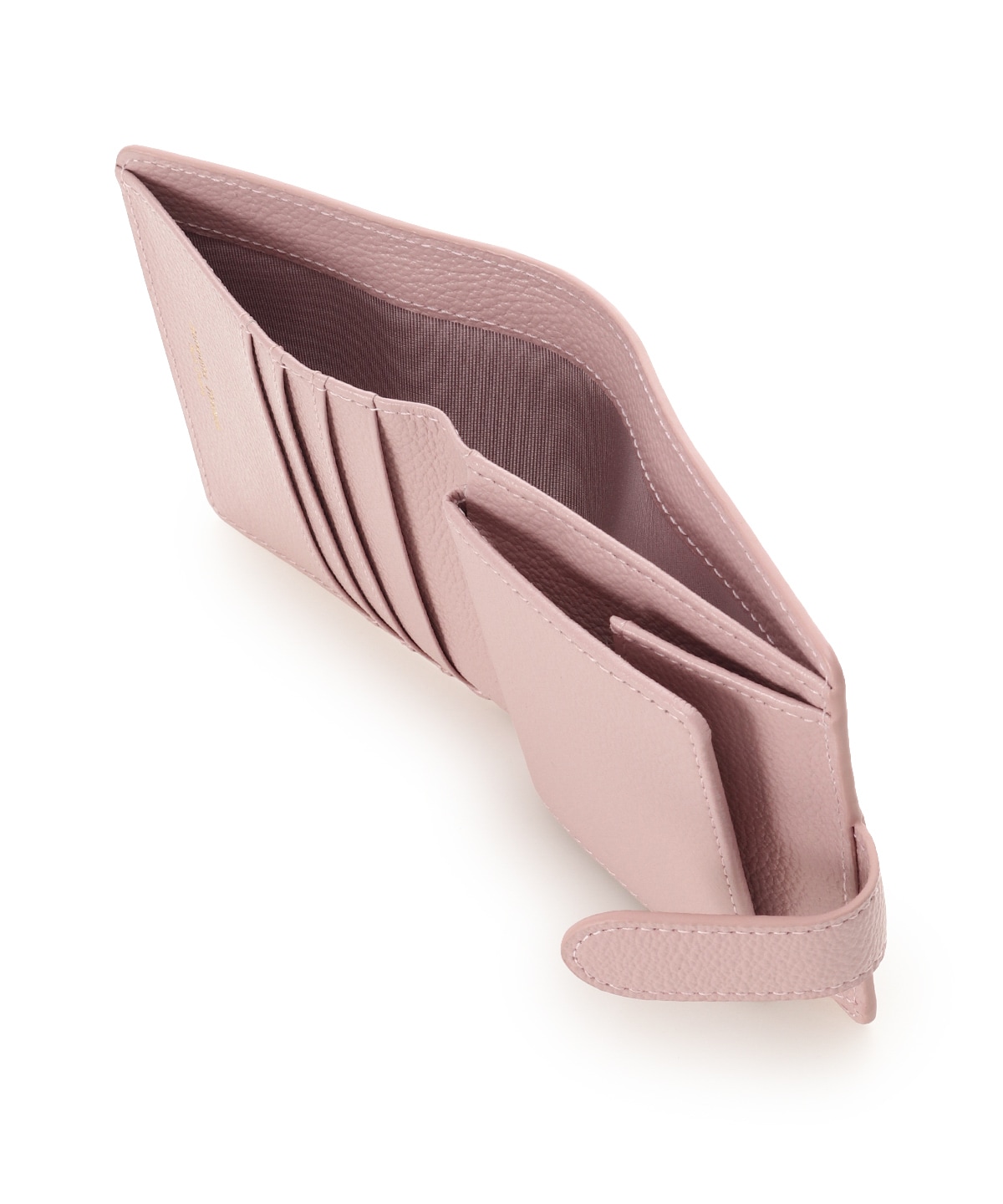 シンプル薄マチ BOX折財布